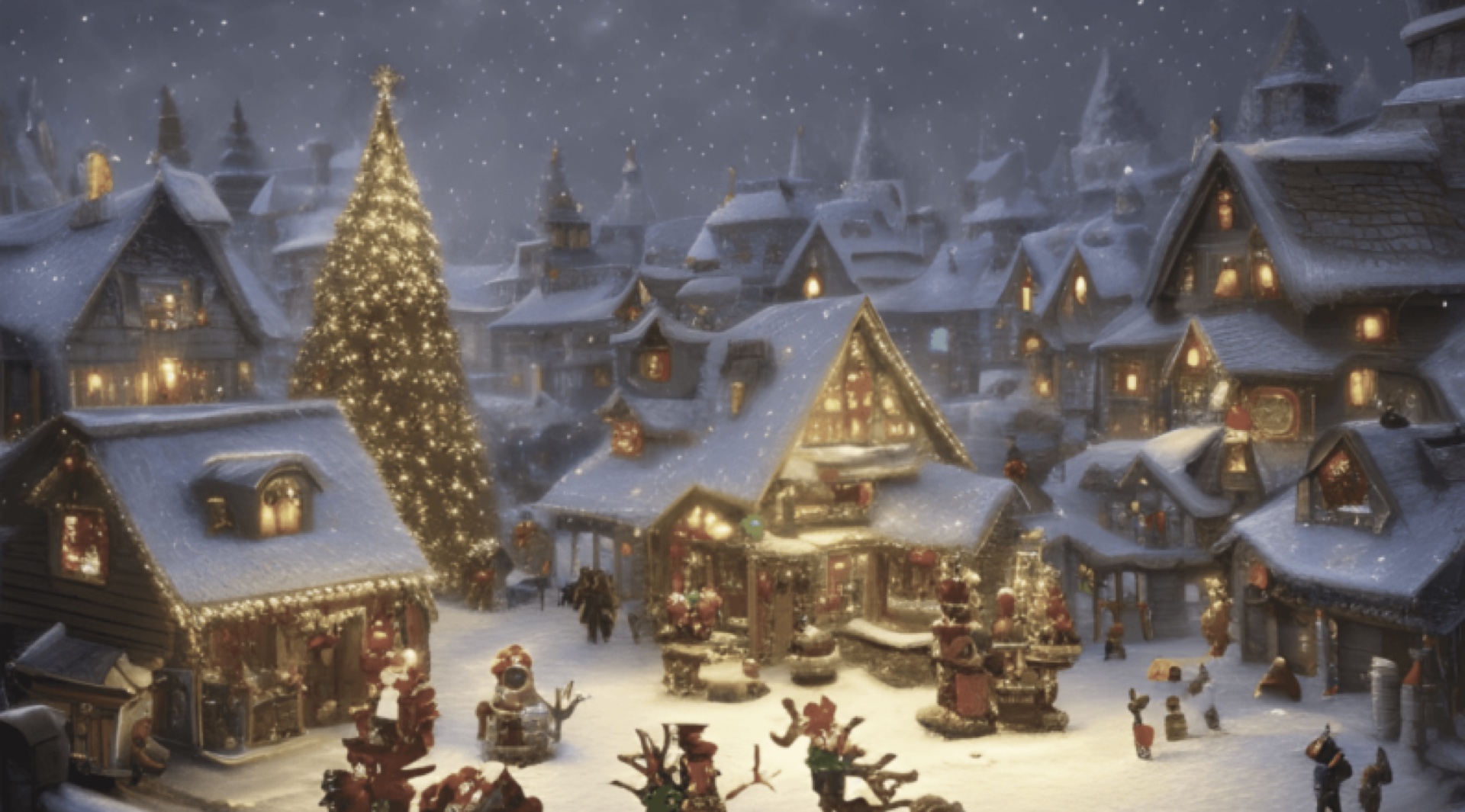 Rettet Weihnachten: Weihnachten während des Teamevents